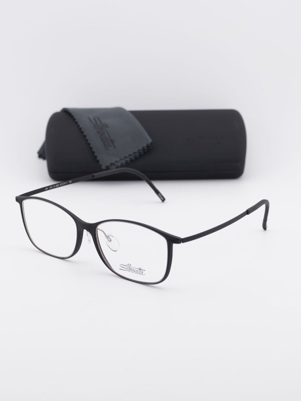 Silhouette URBAN LITE 1572/41 6054 Rectangle Eyeglasses 52mm - Black